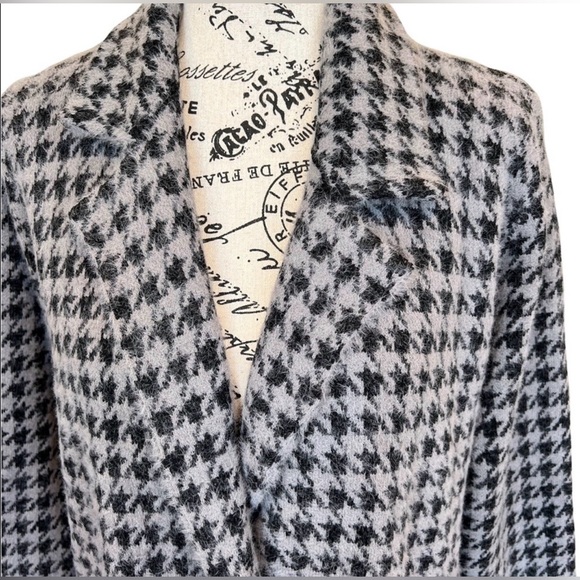 Max Studio Houndstooth Pattern Duster π©Άπ€π€ - Picture 4 of 14